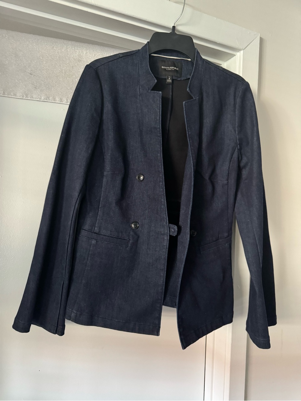 Banana Republic Dark Navy Blazer Jacket - Picture 7 of 8